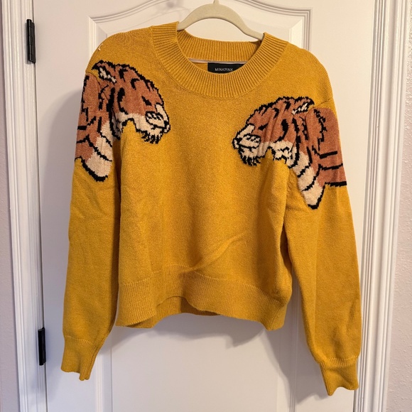 Minkpink Tiger Sweater - Size M - Picture 1 of 3